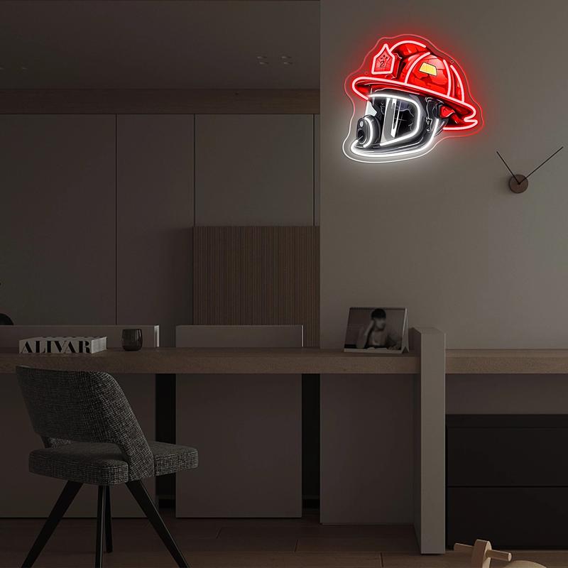Firefighter Neon Sign
