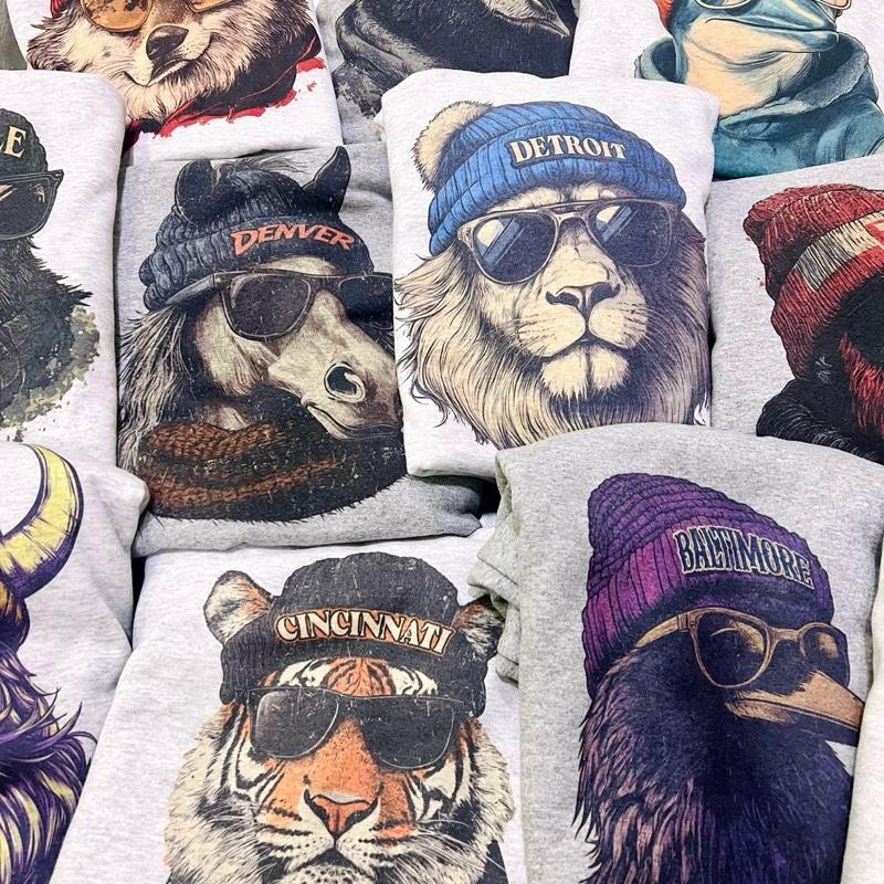 Spirit Animal City Sweatshirts