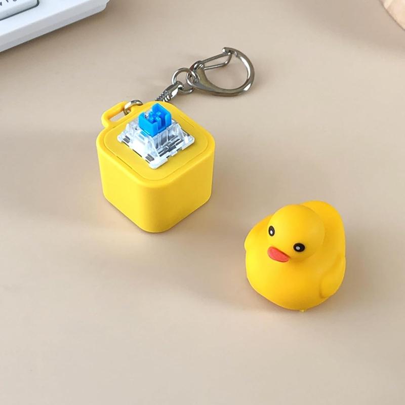 Quacking Duck Keychain