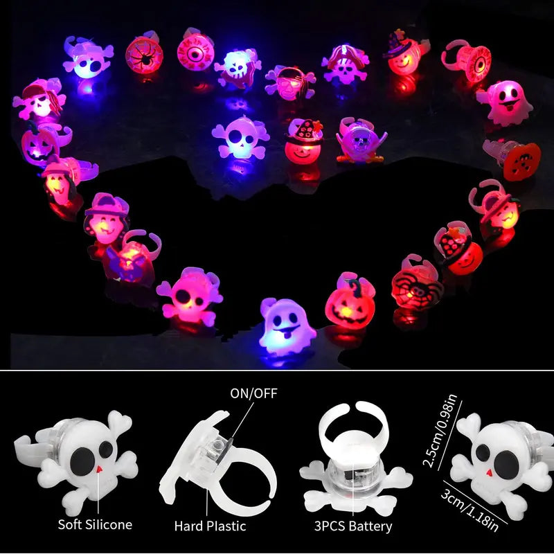 Halloween Rings Set (50 pcs)