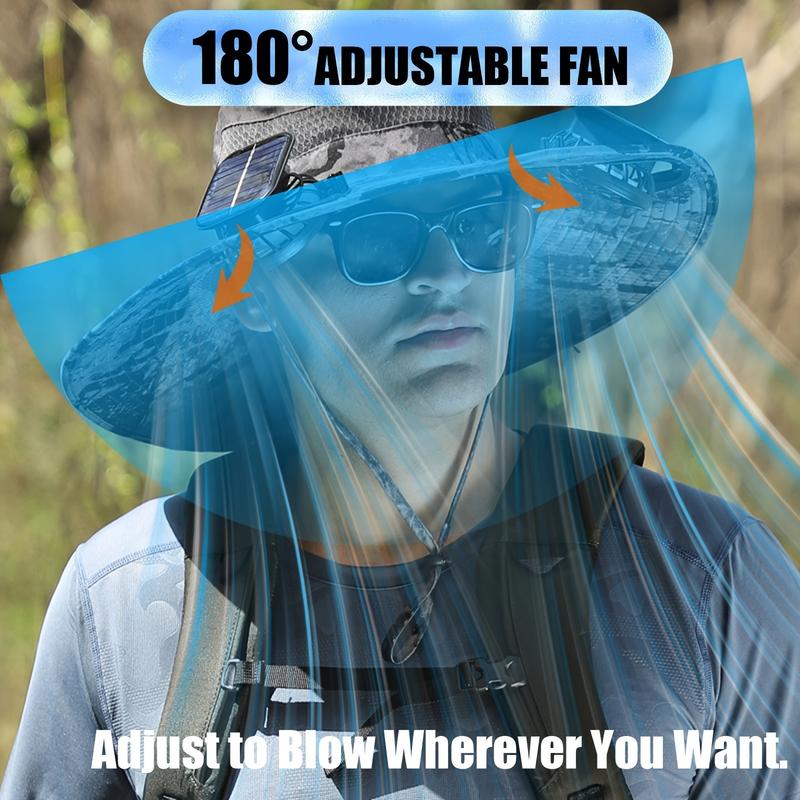 Solar Outdoor Cooling Hat