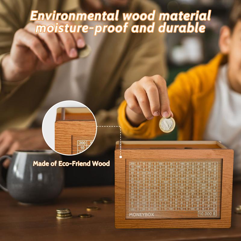 Wooden Cash Box