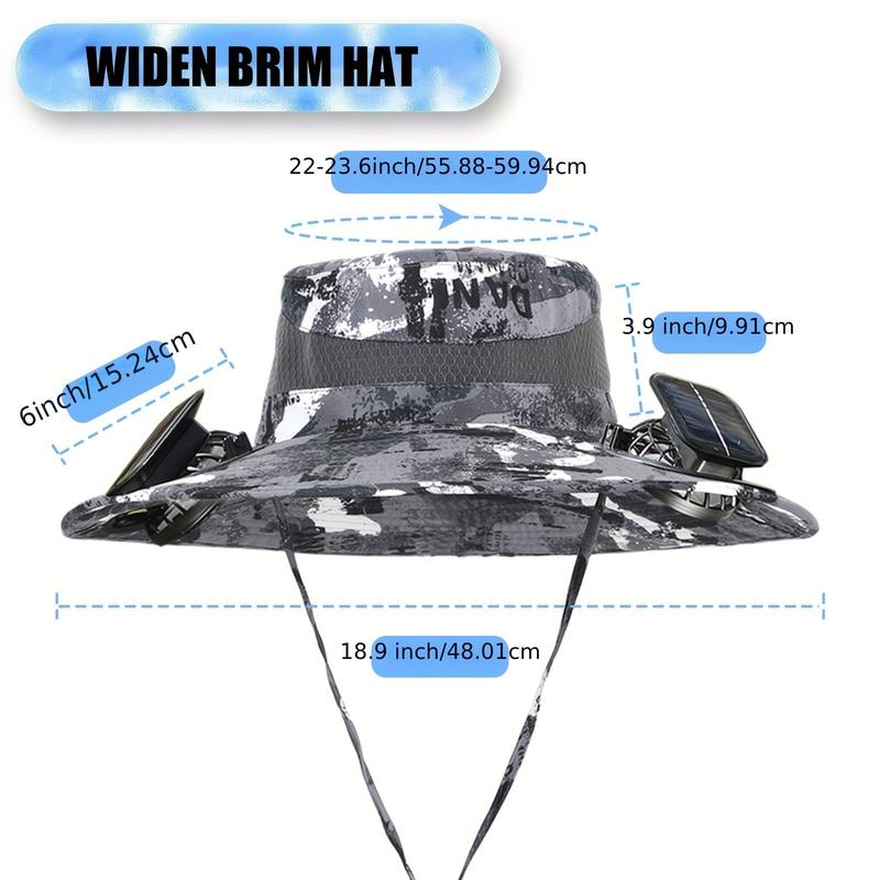 Solar Outdoor Cooling Hat