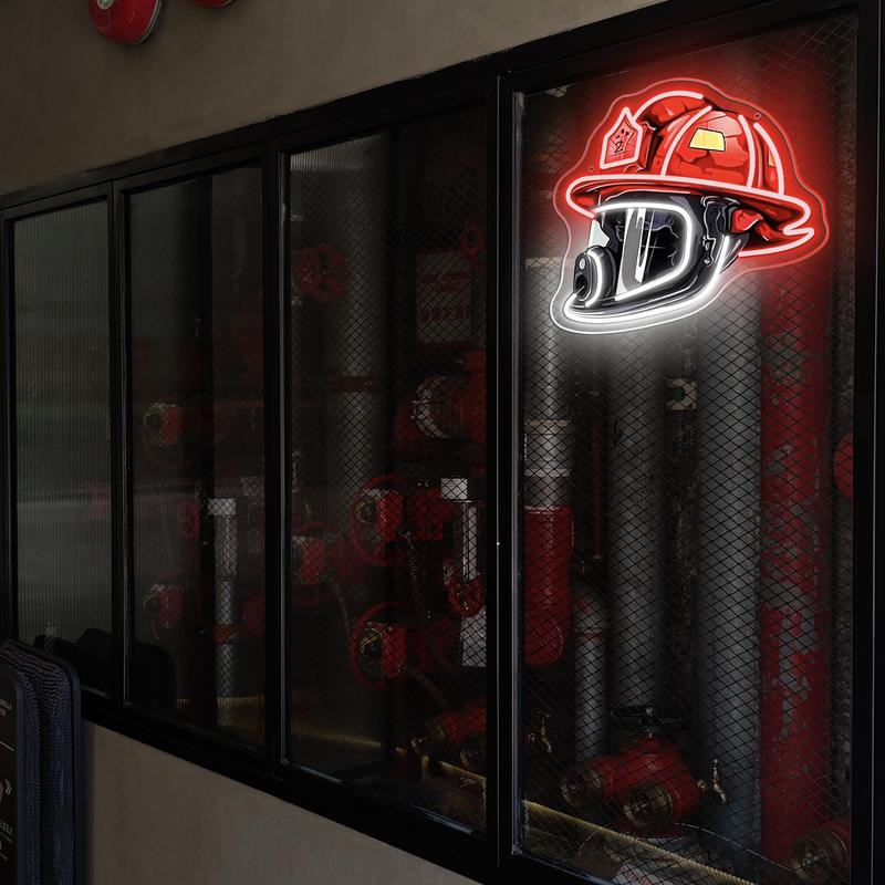 Firefighter Neon Sign