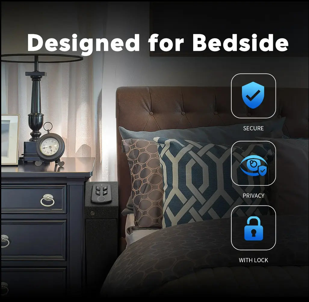 Biometric Mounted Safe