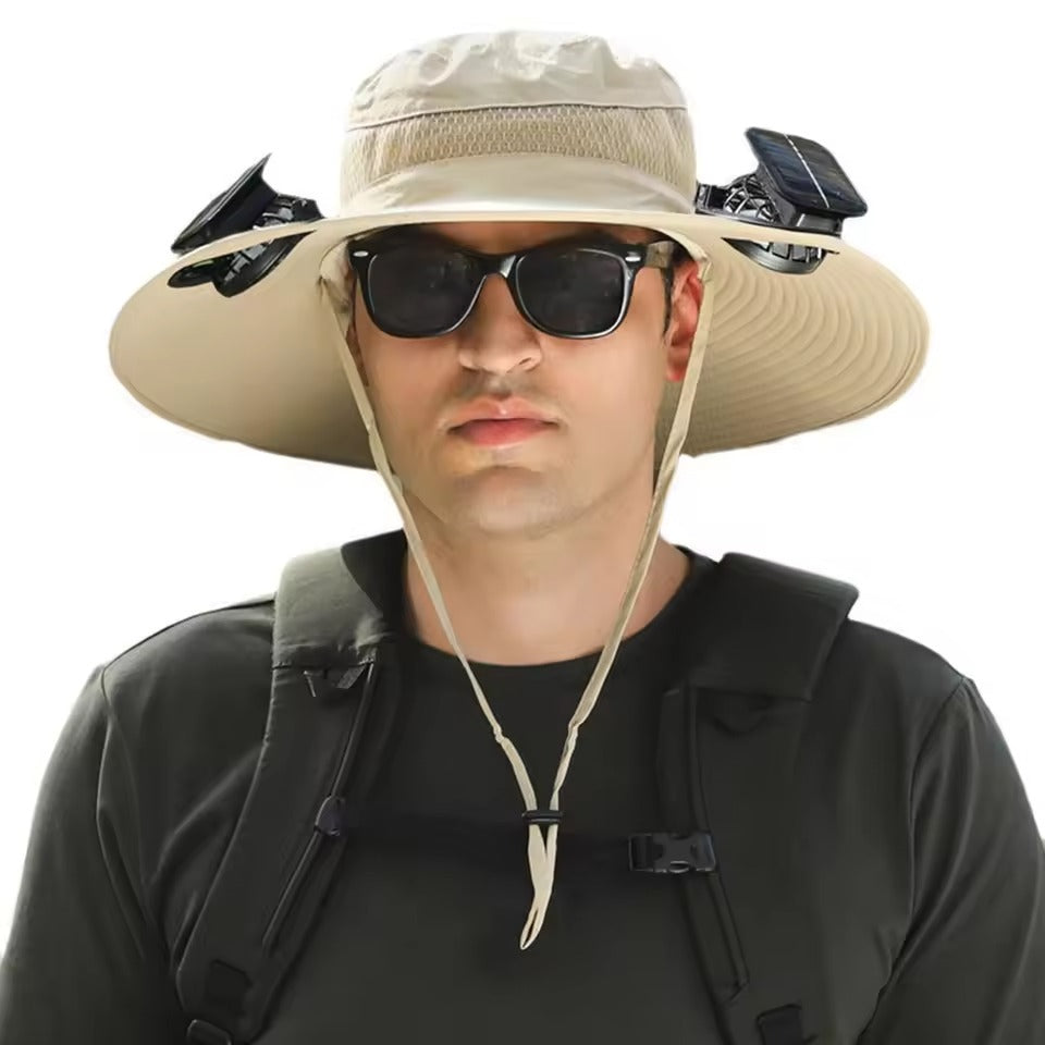 Solar Outdoor Cooling Hat