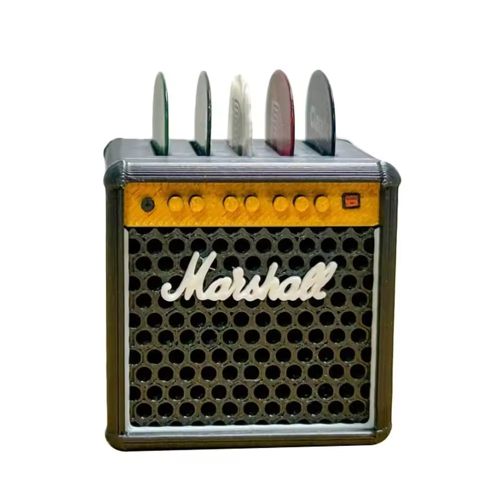Mini Guitar Amp Pick Holder