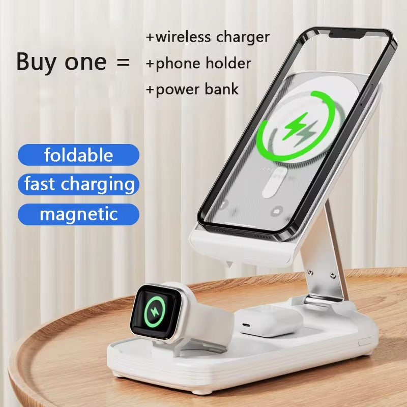 3 in 1 Wireless Charging Station