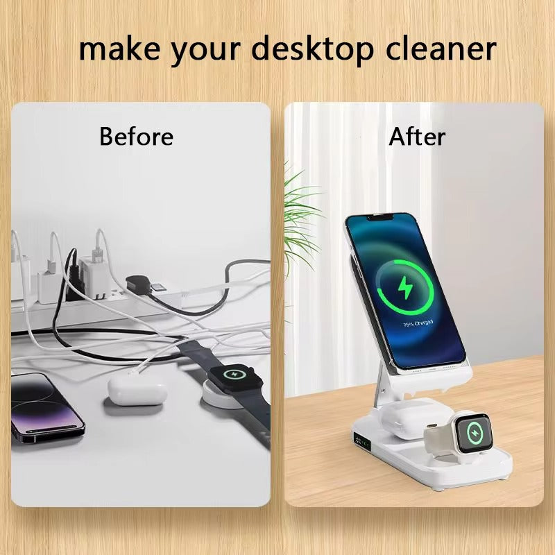 3 in 1 Wireless Charging Station