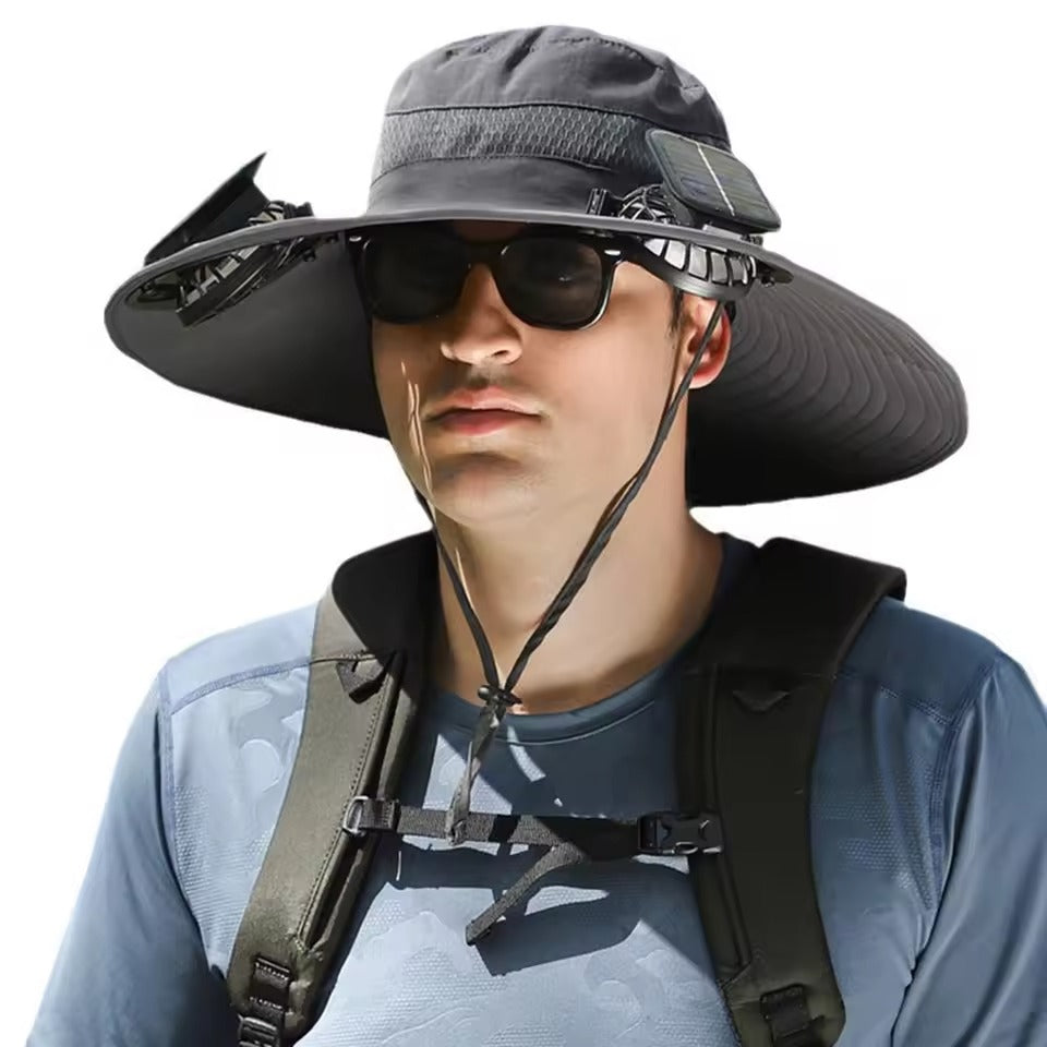 Solar Outdoor Cooling Hat