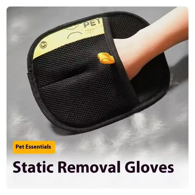 Electrostatic Pet Hair Remover Gloves