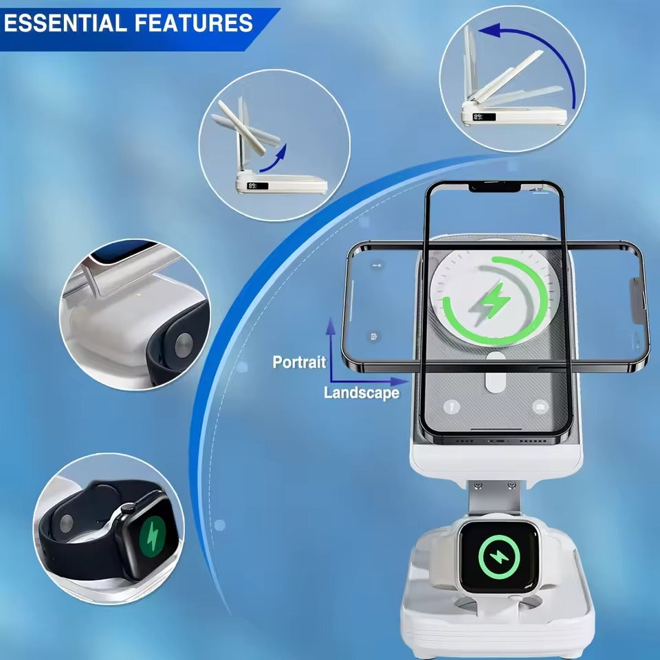 3 in 1 Wireless Charging Station