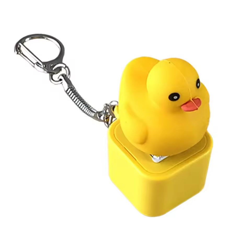 Quacking Duck Keychain