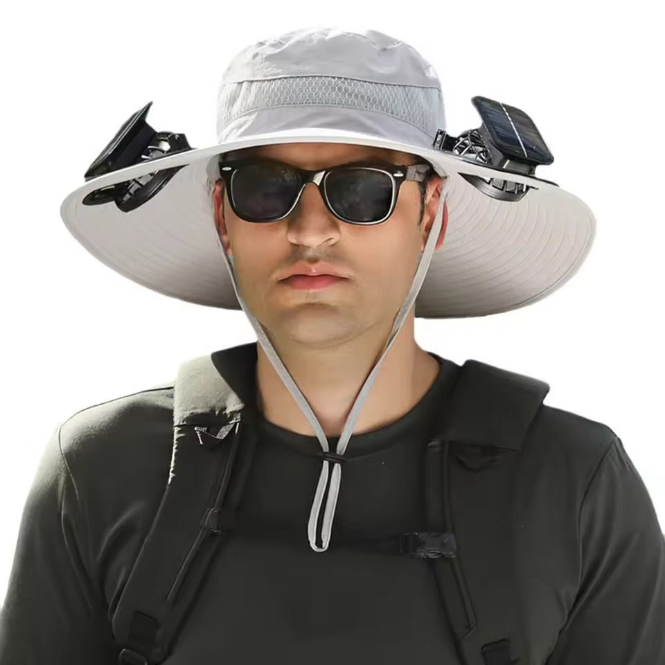 Solar Outdoor Cooling Hat