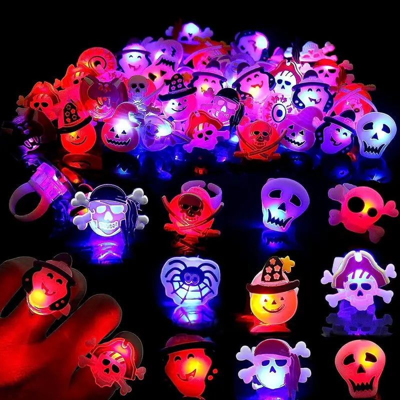 Halloween Rings Set (50 pcs)