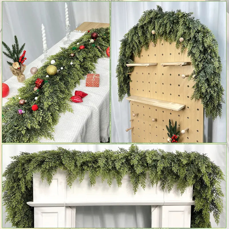 Artificial Cedar Garlands