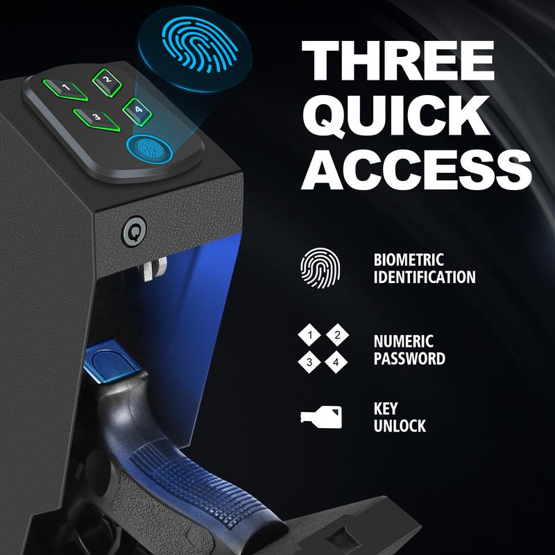 Biometric Mounted Safe
