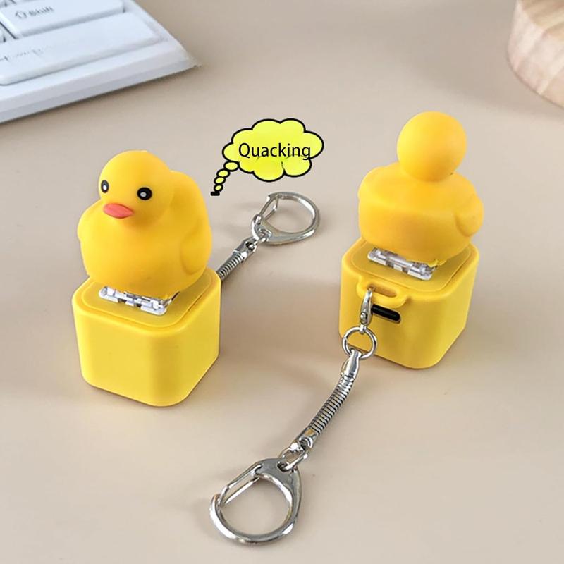 Quacking Duck Keychain