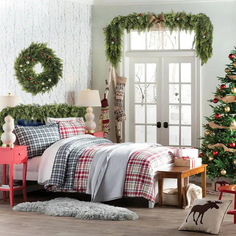 Artificial Cedar Garlands