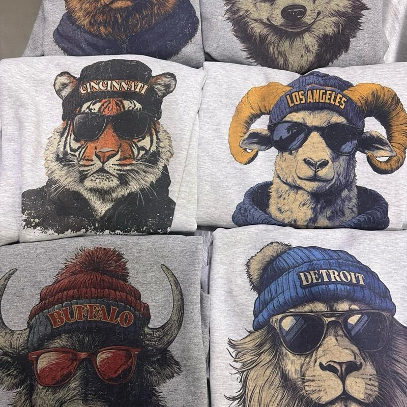 Spirit Animal City Sweatshirts