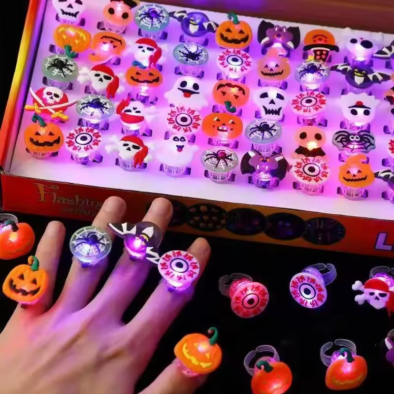 Halloween Rings Set (50 pcs)