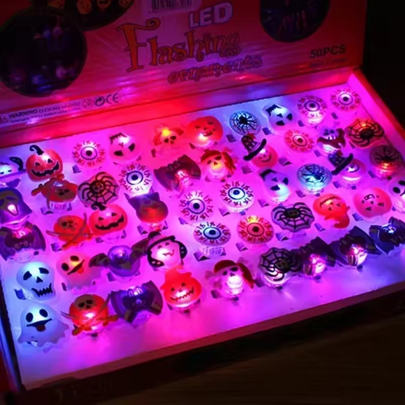 Halloween Rings Set (50 pcs)