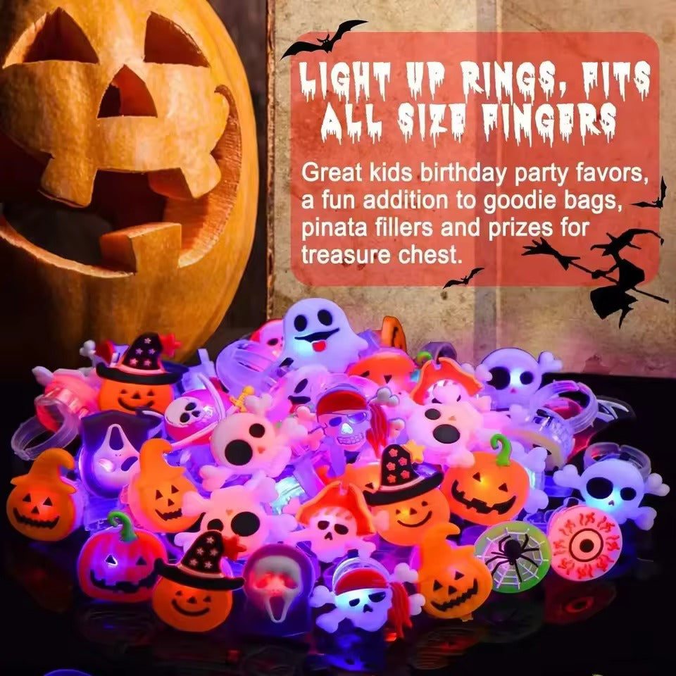 Halloween Rings Set (50 pcs)