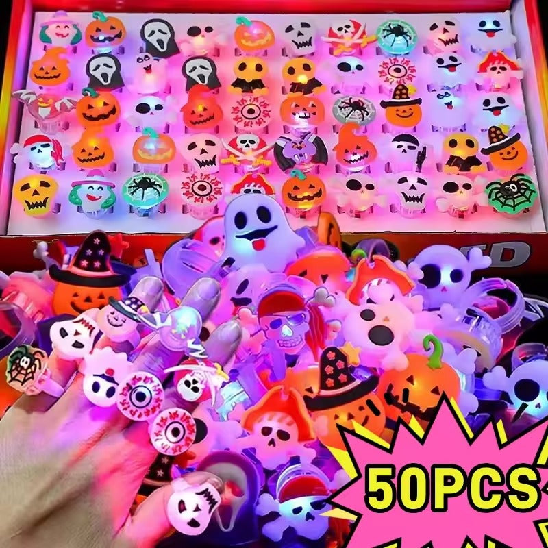 Halloween Rings Set (50 pcs)