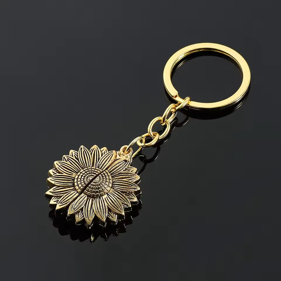 Sunflower Keychain