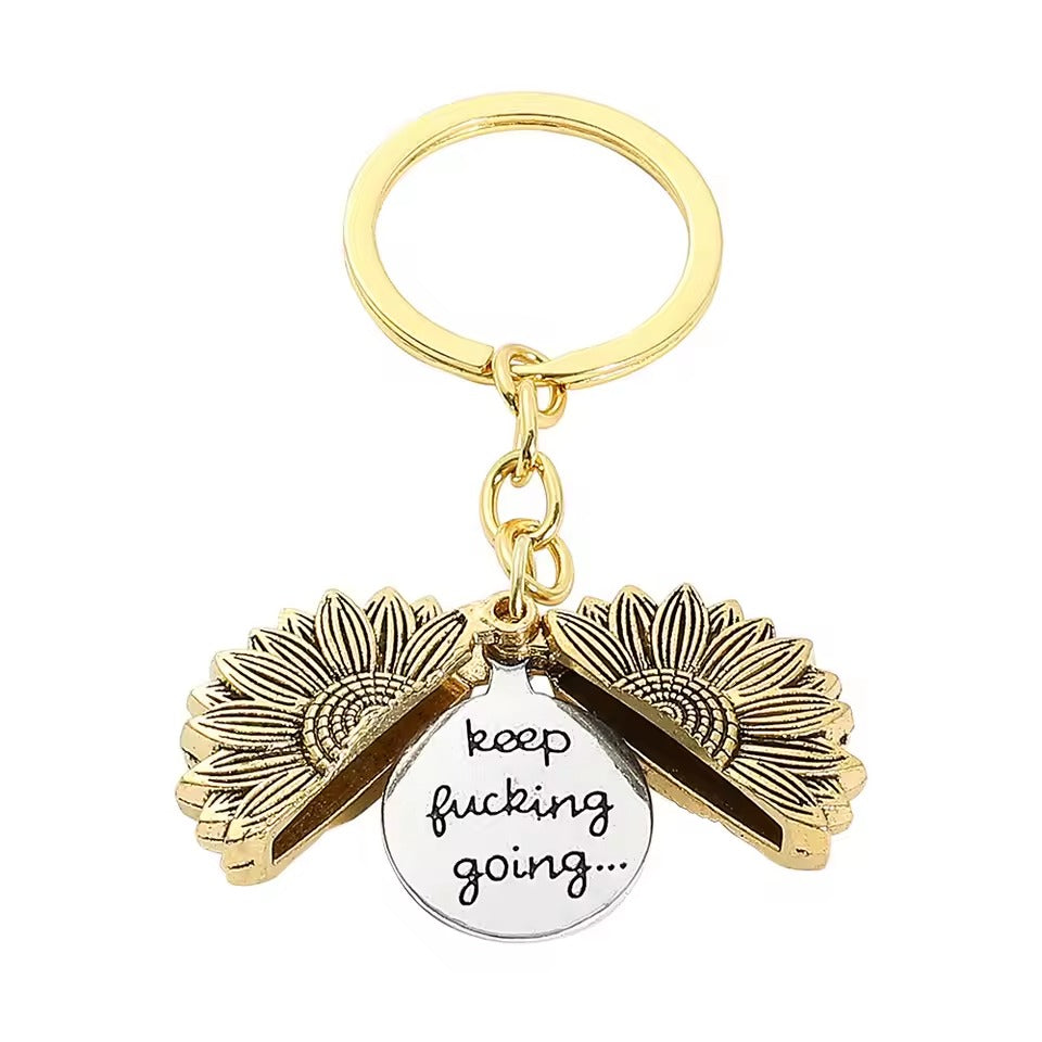 Sunflower Keychain
