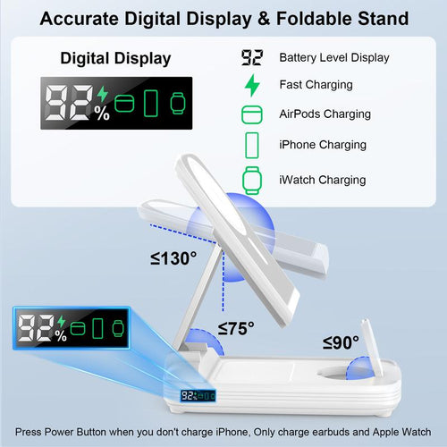 3 in 1 Wireless Charging Station