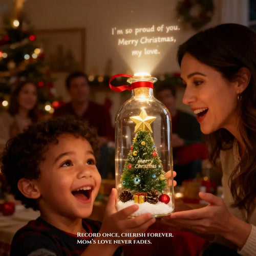 Forever Voice Recordable Christmas Bottle