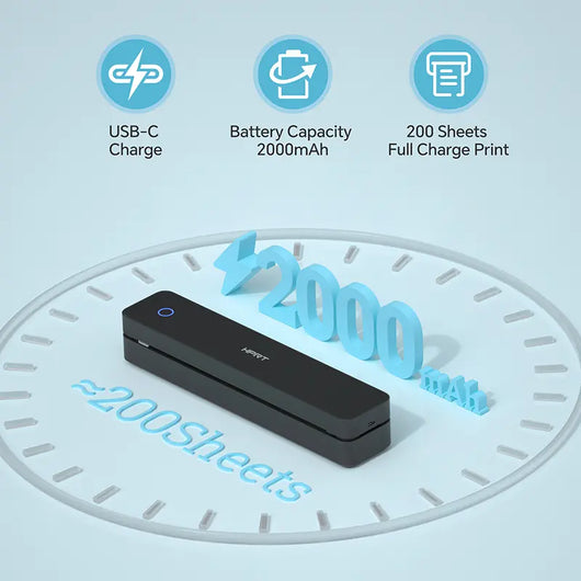 Inkless Portable Printer