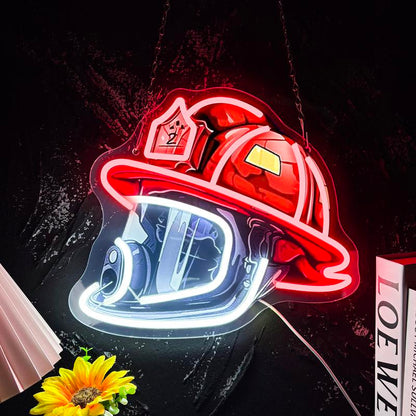 Firefighter Neon Sign