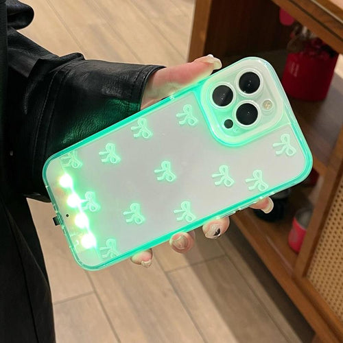 Luminous Bowknot iPhone Case