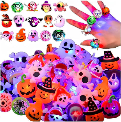 Halloween Rings Set (50 pcs)