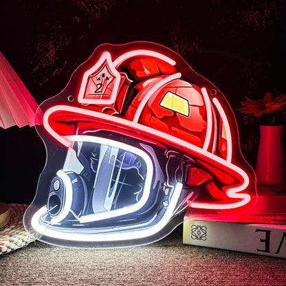 Firefighter Neon Sign