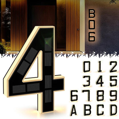 Solar House Number Lights