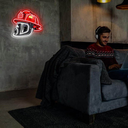 Firefighter Neon Sign