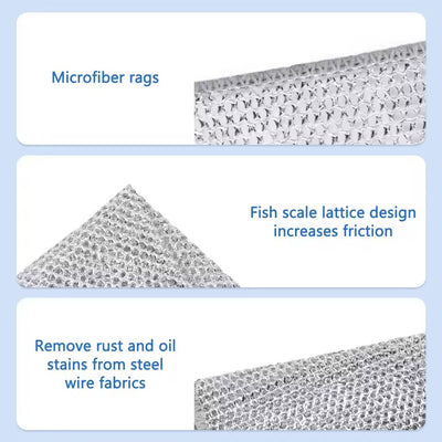 Non Scratch Wire Dishcloth Set