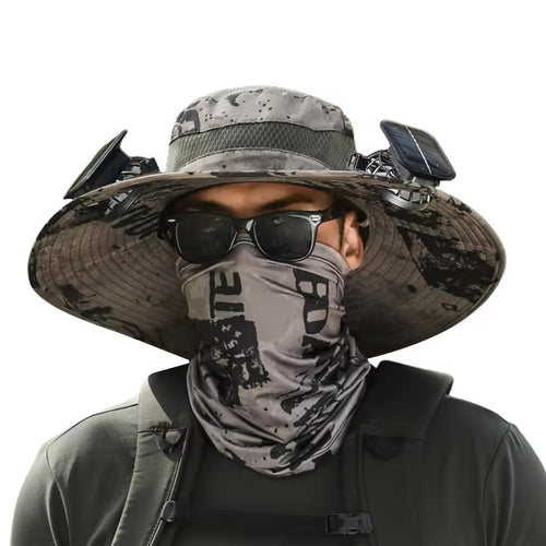 Solar Outdoor Cooling Hat