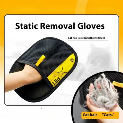 Electrostatic Pet Hair Remover Gloves