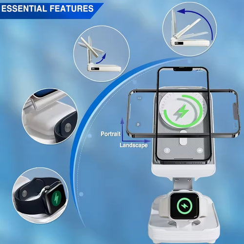 3 in 1 Wireless Charging Station