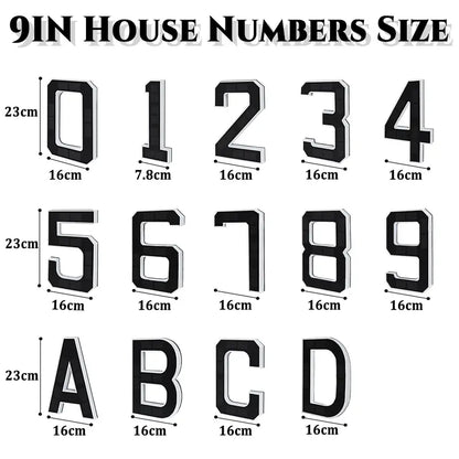Solar House Number Lights
