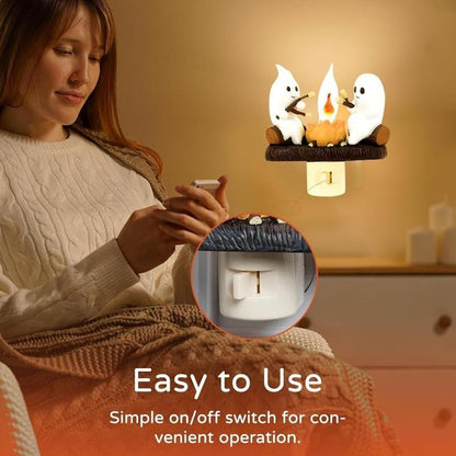 Ghost Flame Wall Light