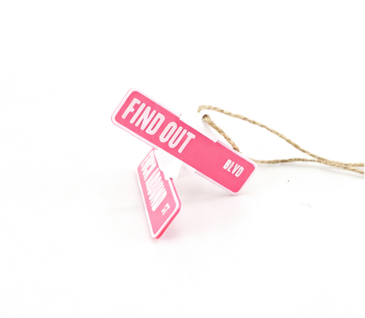 FAFO Hanging Sign