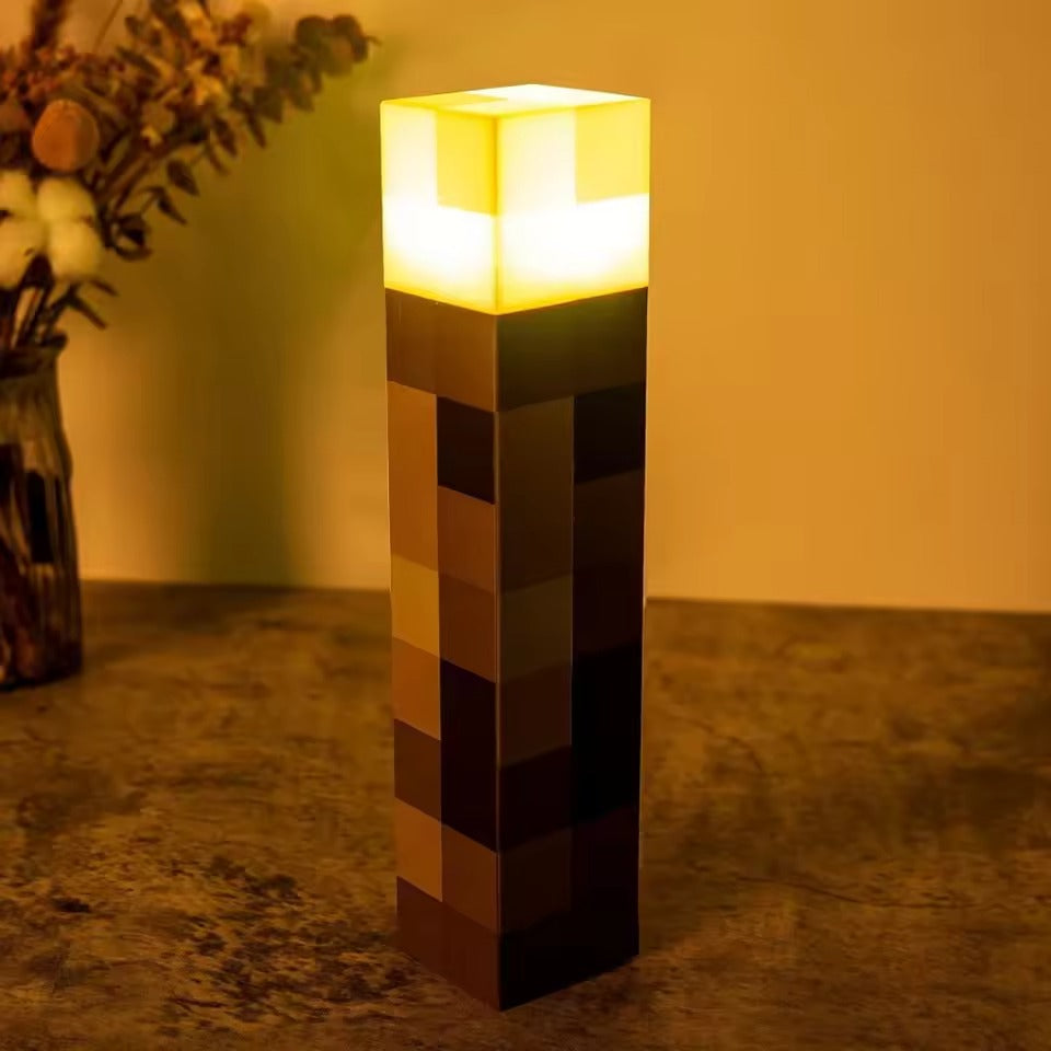 Pixel Brownstone Torch Lamp