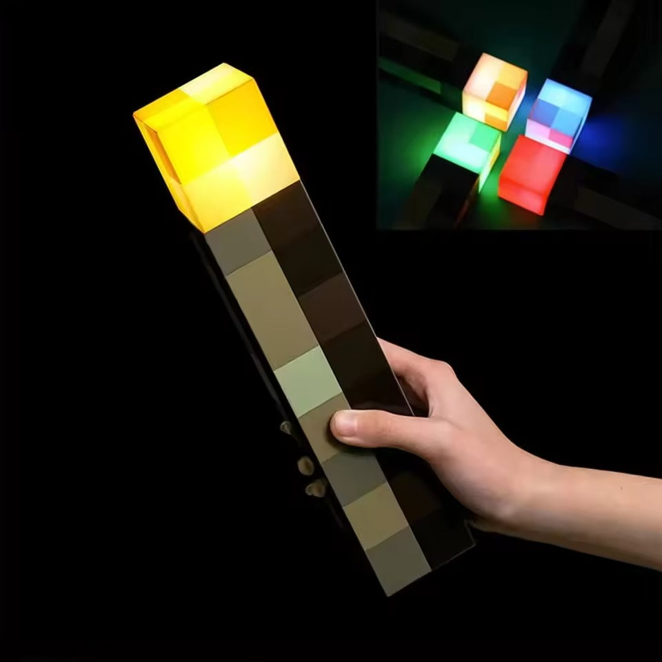 Pixel Brownstone Torch Lamp