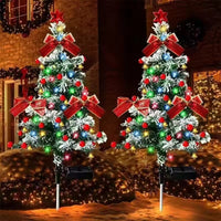 Solar Cedar Tree Lights