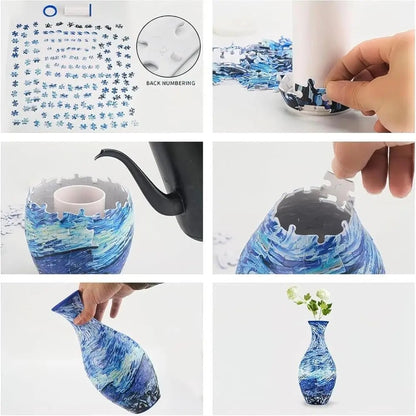 3D Puzzle Vase
